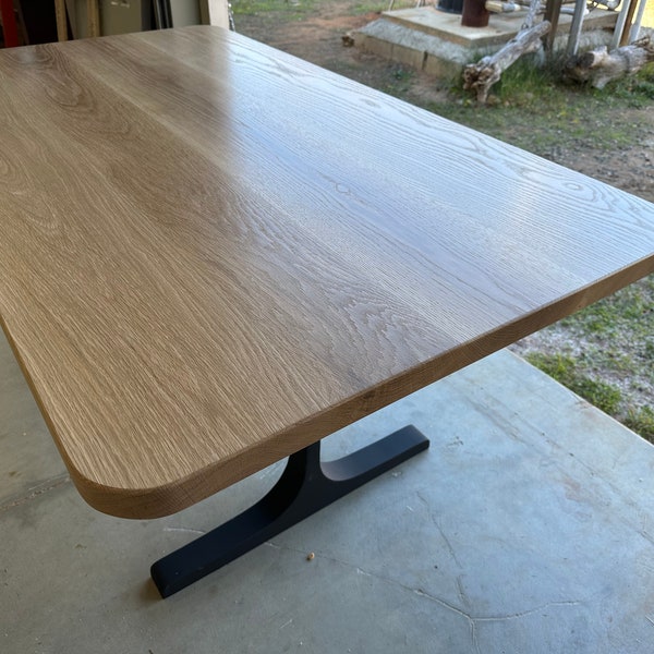 Custom White Oak Dining Table!
