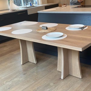 White Oak Dining Table - Roma II