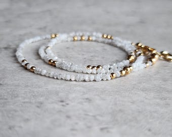 Natural Diamond Necklace White Diamond Bead Necklace Raw Diamond Necklace Gold Diamond Choker Blue Diamond Jewellery Genuine Diamond Collar