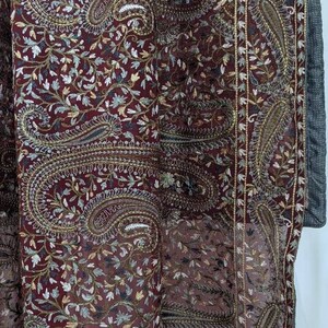 Hand Embroidered Dupatta, Scarf, Stole, Shawl