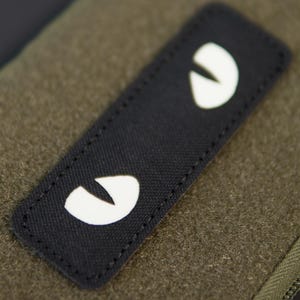 Reflektierender Patch für taktische Patches Katzenaugen mit Klettverschluss