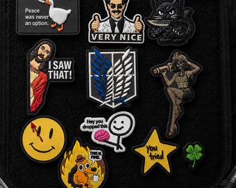 Morale Patch PVC Tactical Gear Accessory Hook Backing