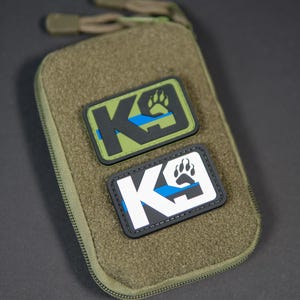 Patch PVC Patch K9 PVC Tactical Morale Patch – Hook Backing