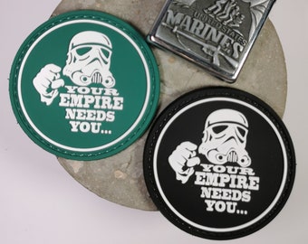 PVC patch tactical morale patch velcro patch your empire needs you