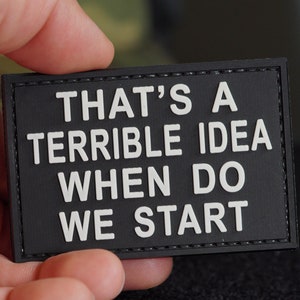 PVC Patch mit Karabinerverschluss, für Patches mit Karabinerverschluss