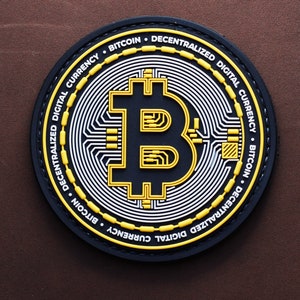 Bitcoin PVC Tactical Morale Patch – Crypto Hook Backing