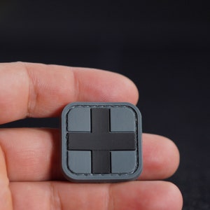 PVC patch tactical morale patch Small med cross