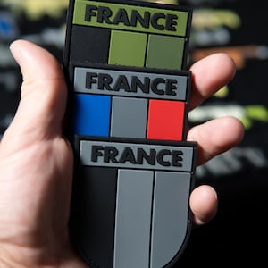 PVC patch morale patch France Flag