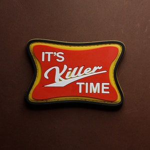 PVC patch tactical morale patch it's time, meme patch.