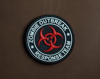 Patch Zombie Outbreak PVC Tactical Morale Patch – Hook Backing