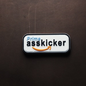 PVC patch morale patch Prime asskicker,