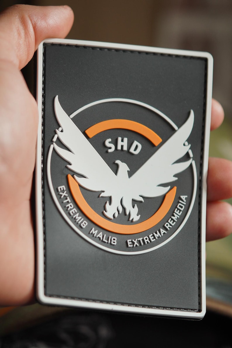 Shd Emblems SHD PVC Morale Patch | the Devision | Tactical Gear Patch | Hook ...