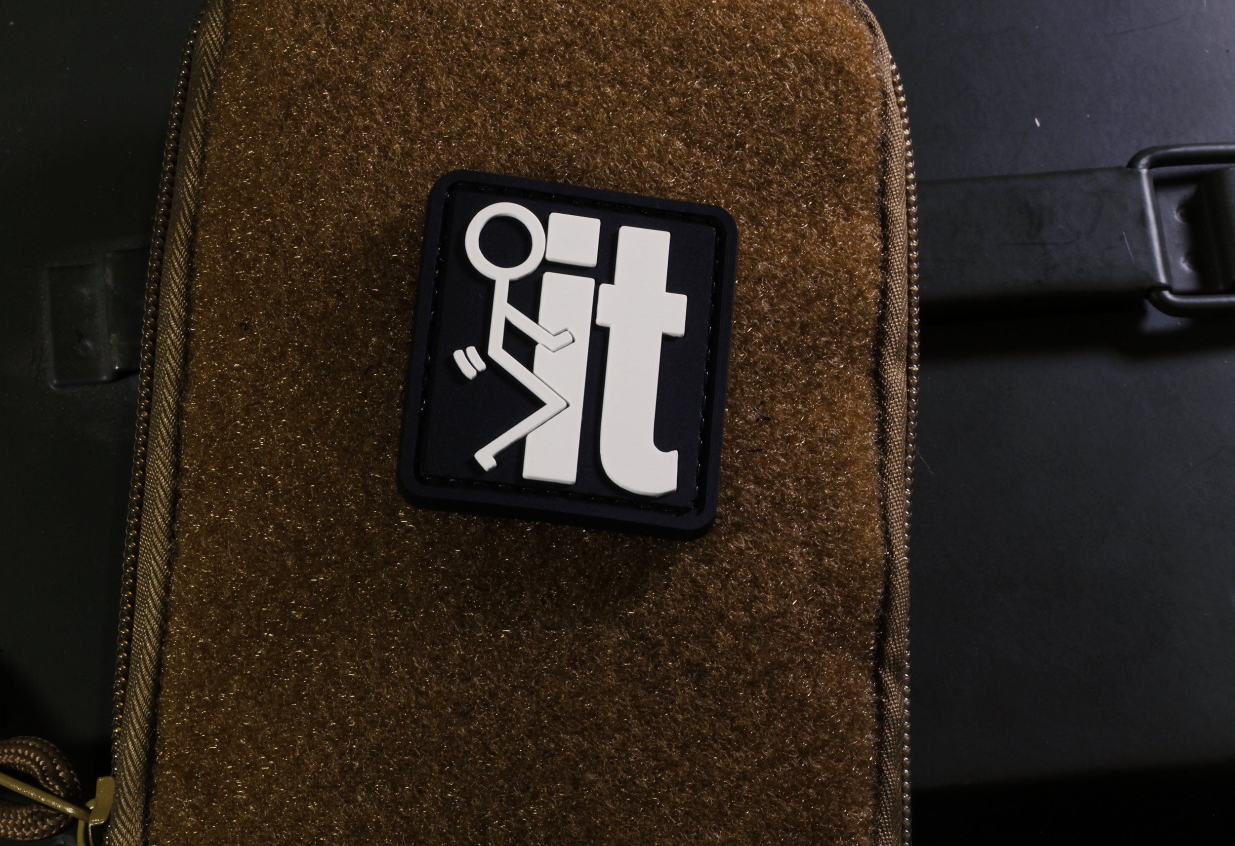 PVC Morale Patch F It | Tactical Gear Accessory Patch | Hook Backing - Etsy
