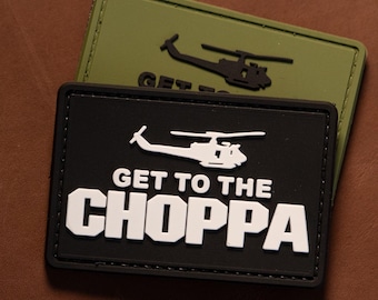 Patch PVC Helicopter Action Tactical Morale Patch – Hook Backing