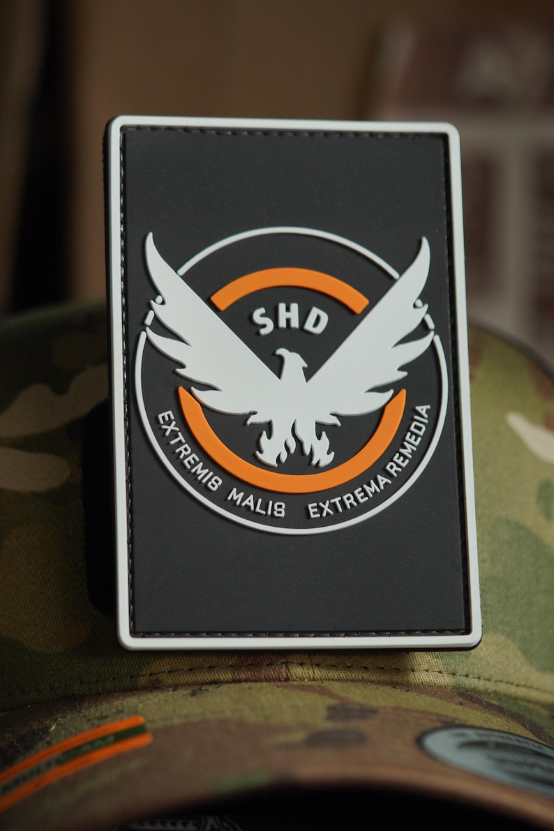 Shd Emblems SHD PVC Morale Patch | the Devision | Tactical Gear Patch | Hook ...