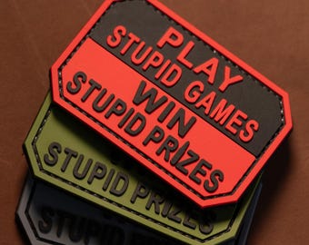 PVC Morallapp | Spela dumma spel och vinn dumma priser | Krokstöd