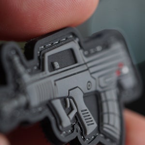 PVC tactical morale patch Rifle