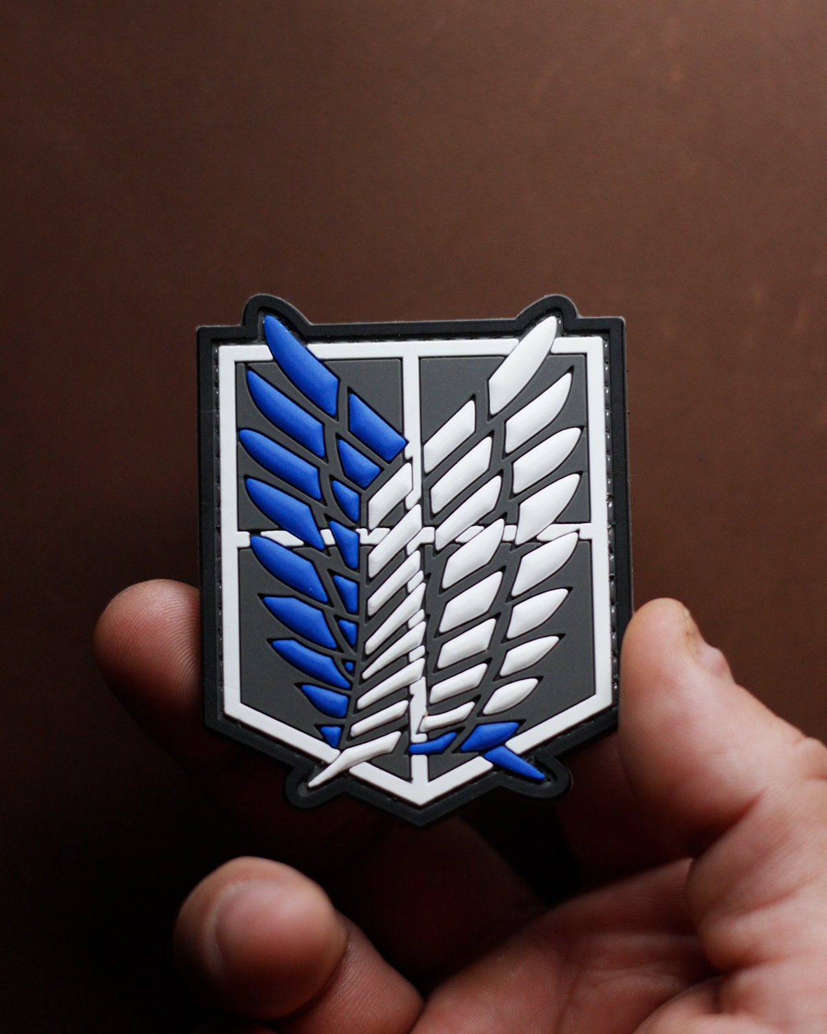 Attack on Titan PVC Tactical Morale Patch – Hook Backing - Etsy, image size:1200x1500
