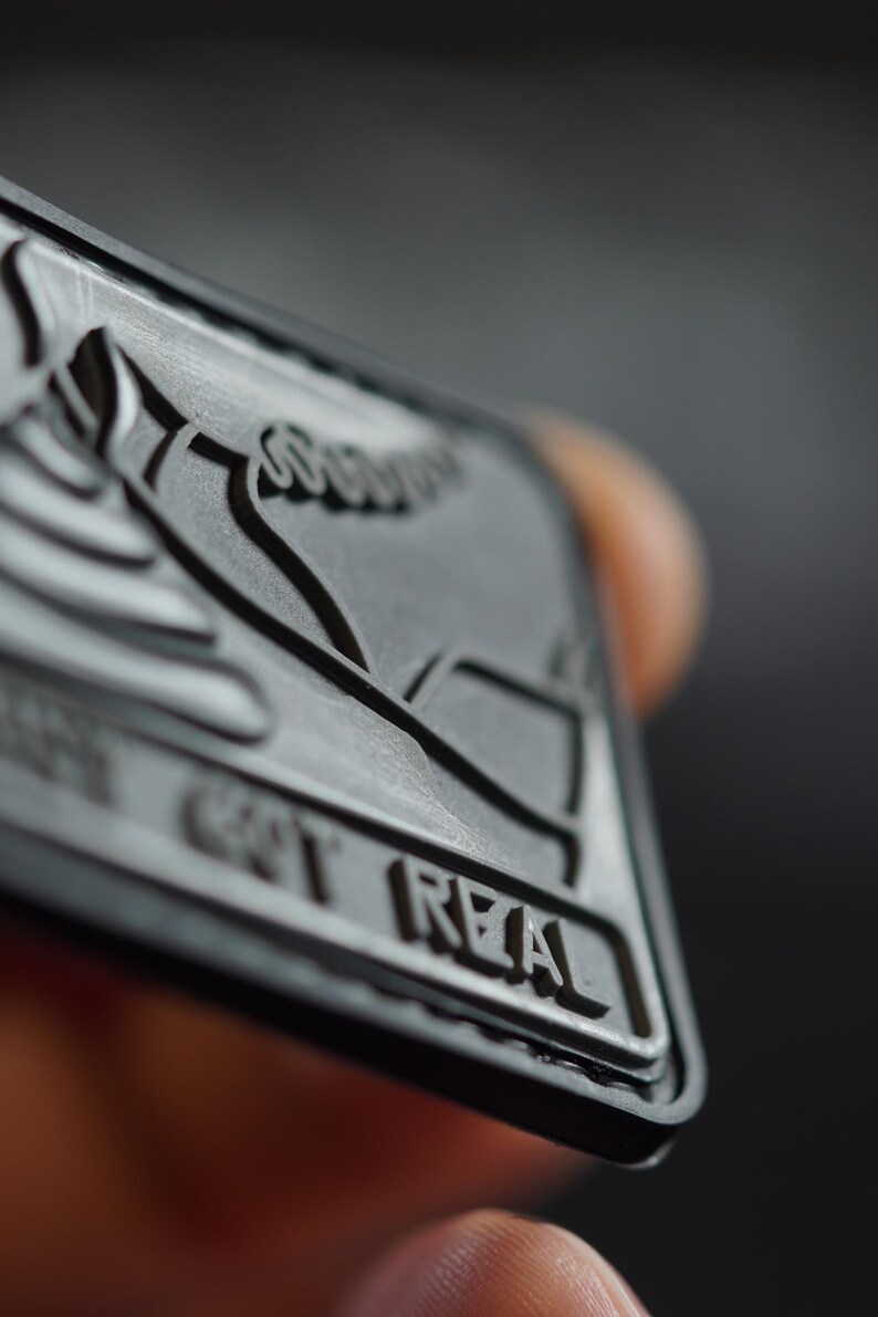Shithook Patch Shit Just Got Real PVC Tactical Morale Patch – Hook Backing - Etsy