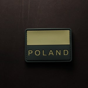PVC-patch tactische moraalpatch vlag polen, polska