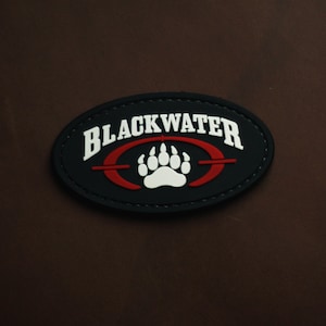 PVC patch tactical morale patch  blackwater