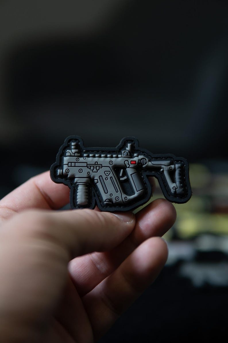 Patch Gun 3D PVC Tactical Morale Patch – Hook Backing - Etsy