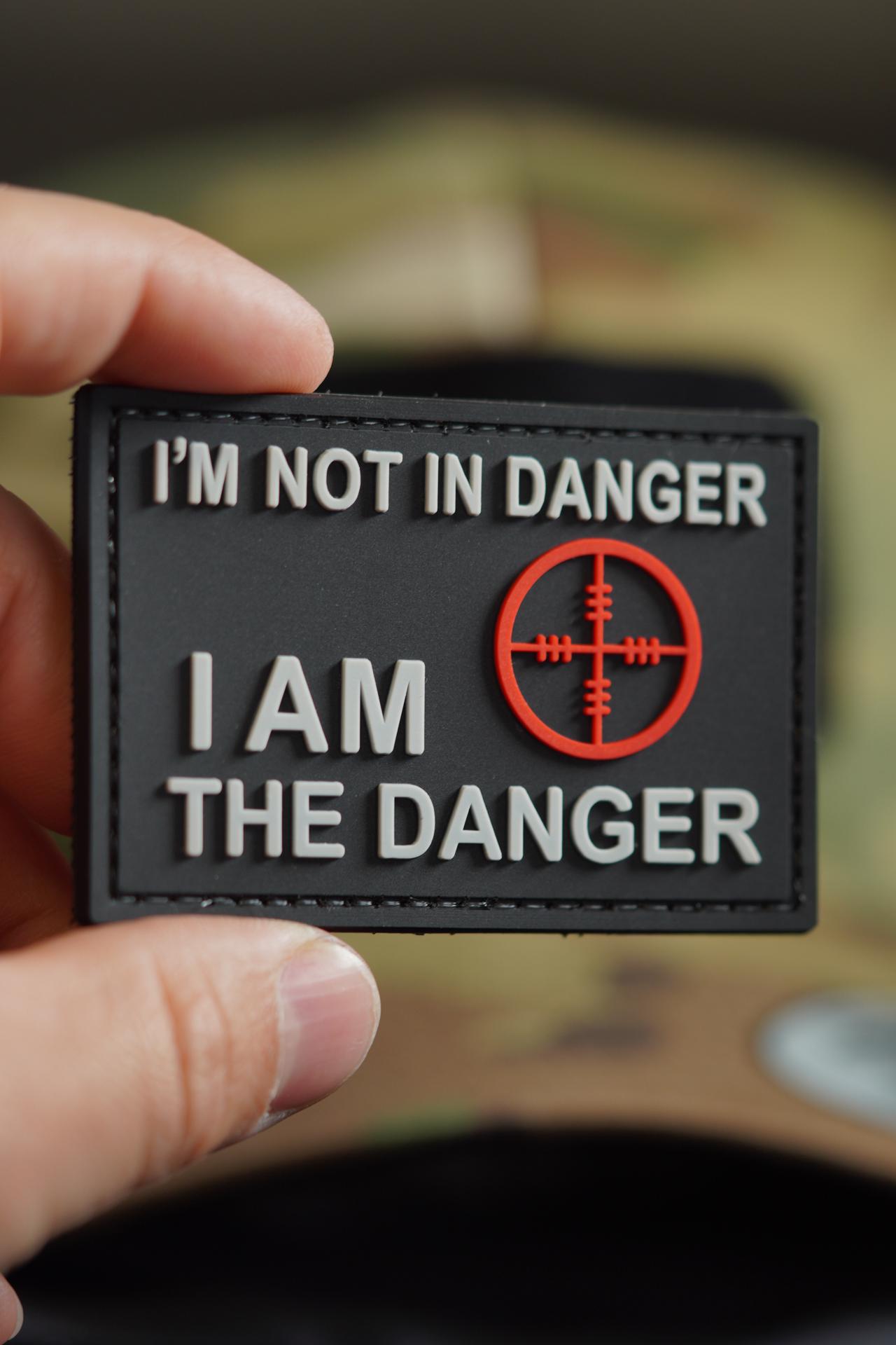 Patch I Am the Danger PVC Tactical Morale Patch – Hook Backing - Etsy