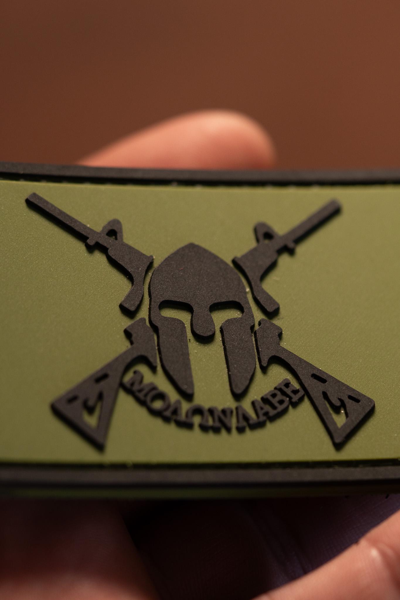 Parche De Letras De Gancho Y Bucle De Tira Larga Bordada, Emblema De