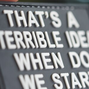 Das ist eine schreckliche Idee, wenn wir PVC Fangen an