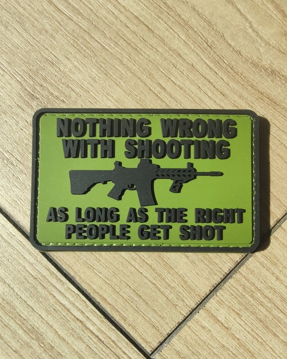 PVC Patch Tactical Morale Patch Velcro Patch Nothing Wrong Etsy
