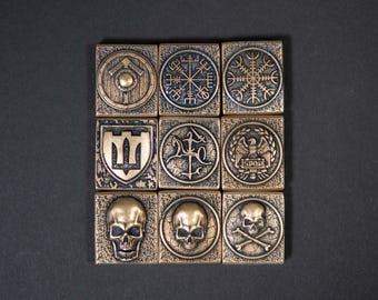 Handgefertigte Molle Clips