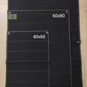 Patch Display Blanket – Hook & Loop Panel for Patch Collection, Tactical Morale Patch Holder, Wall Organizer