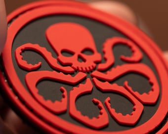 PVC tactical morale patch SKULL hydra