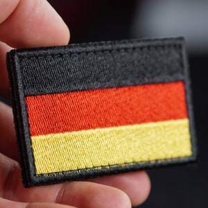 Woven, embroidered patch tactical morale patch Germany flag