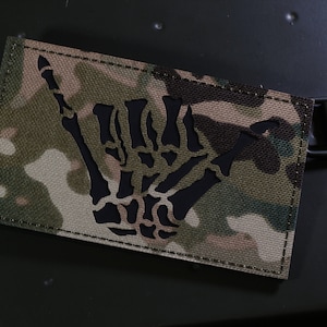 IR  reflective tactical morale patch YOLO