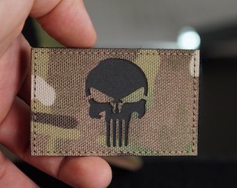 Patch schedel reflecterende moraal patch – haakrug