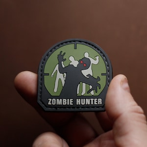 PVC Patch tactical morale patch Zombie Jäger, meme patch.