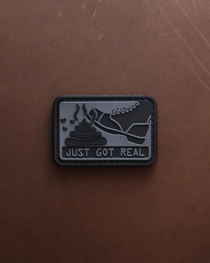 Shithook Patch Shit Just Got Real PVC Tactical Morale Patch – Hook Backing - Etsy