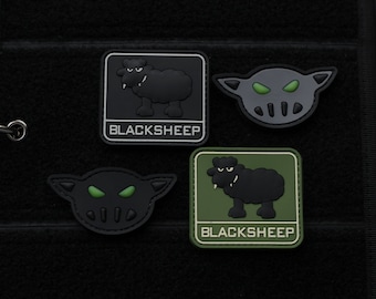 PVC Morallapp Black Sheep – Krokfäste