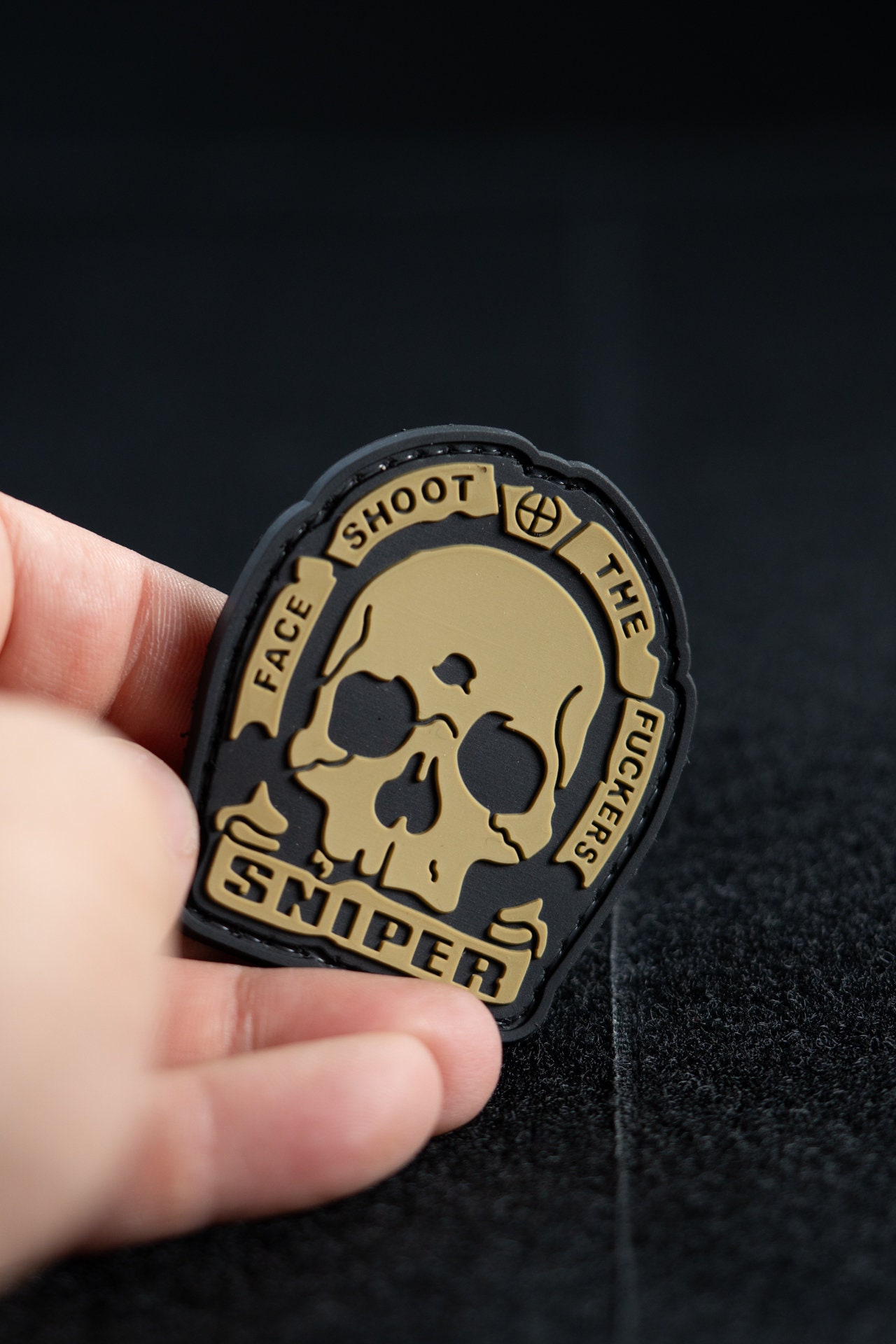 Patch Skull & Sniper PVC Tactical Morale Patch – Hook Backing - Etsy