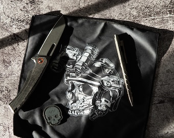 Lenço PaganEDC feito à mão – Microfibra