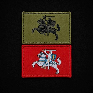 Gewebter taktischer Kampfmoral Patch Ritter Vytis