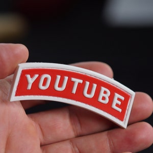 PVC patch tactical morale patch, Youtube patch