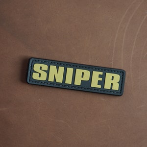 PVC morale patch sniper, hook patch