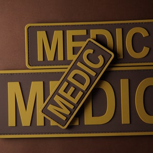 PVC tactical morale patch Tactical, medic, med, paramedic patch