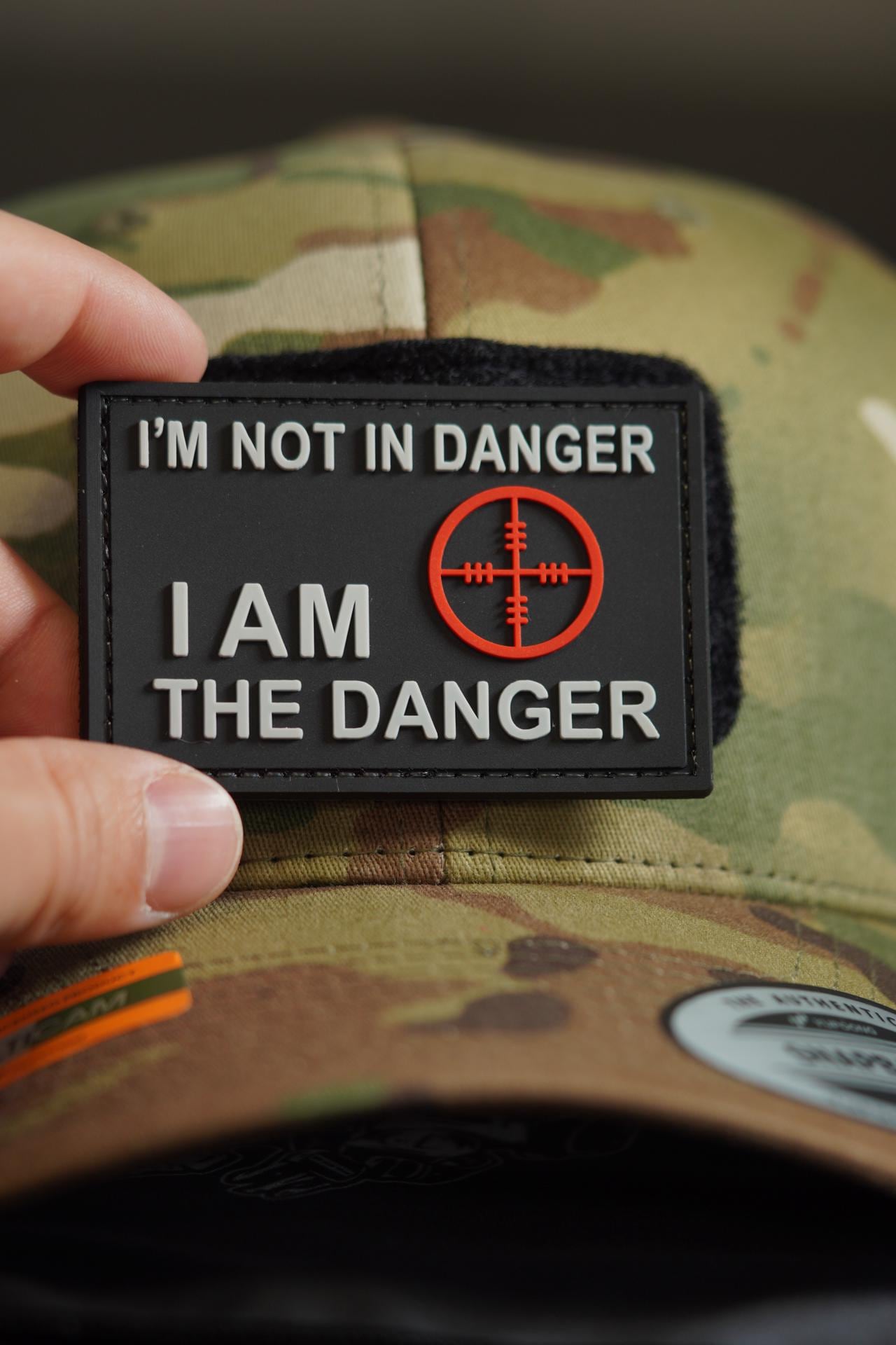 Patch I Am the Danger PVC Tactical Morale Patch – Hook Backing - Etsy