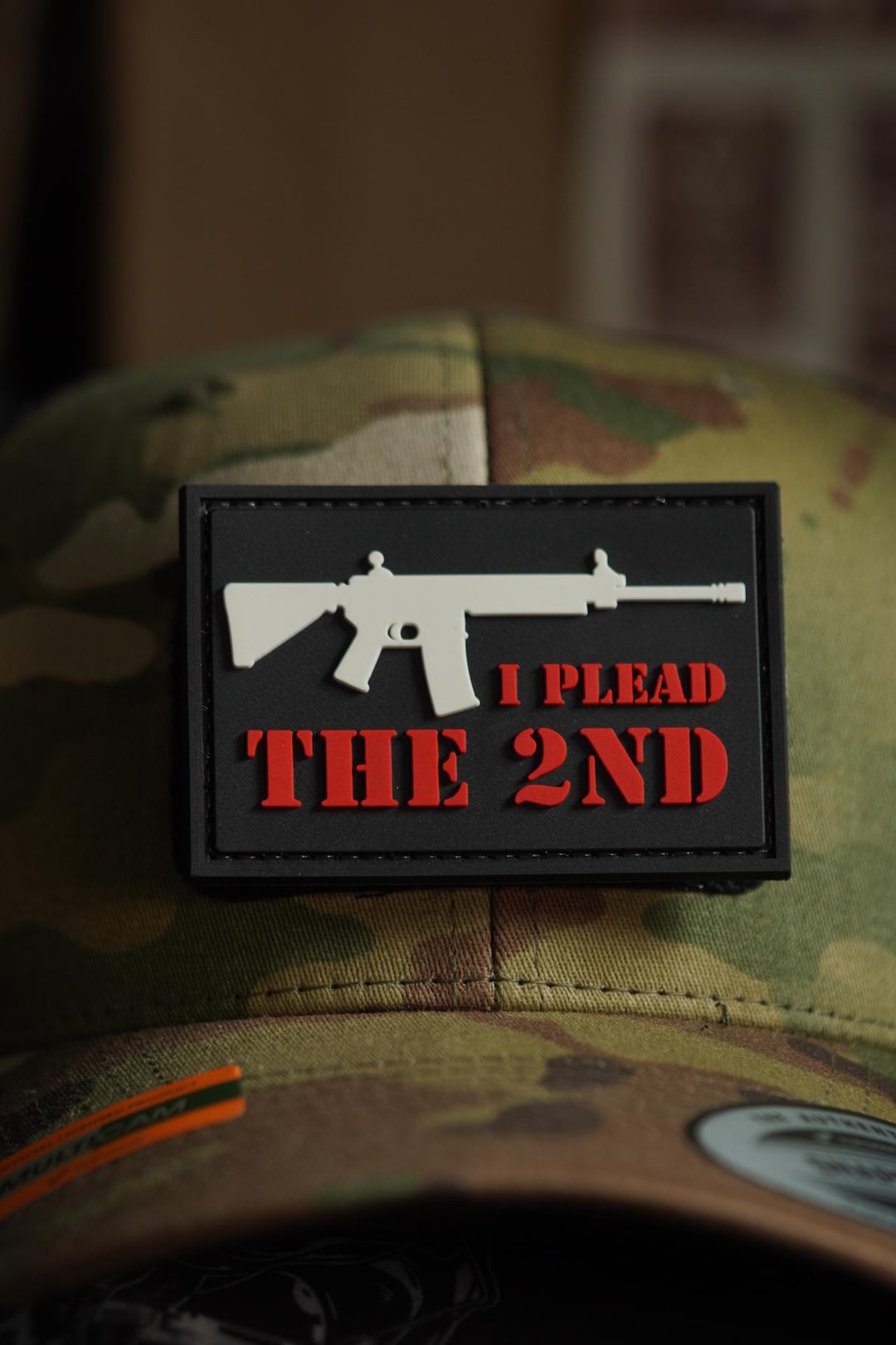 PVC Patch Tactical Morale Patch Hook and Loop Patch I Plead the 2nd - Etsy