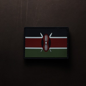 PVC patch morale patch Kenya Flag