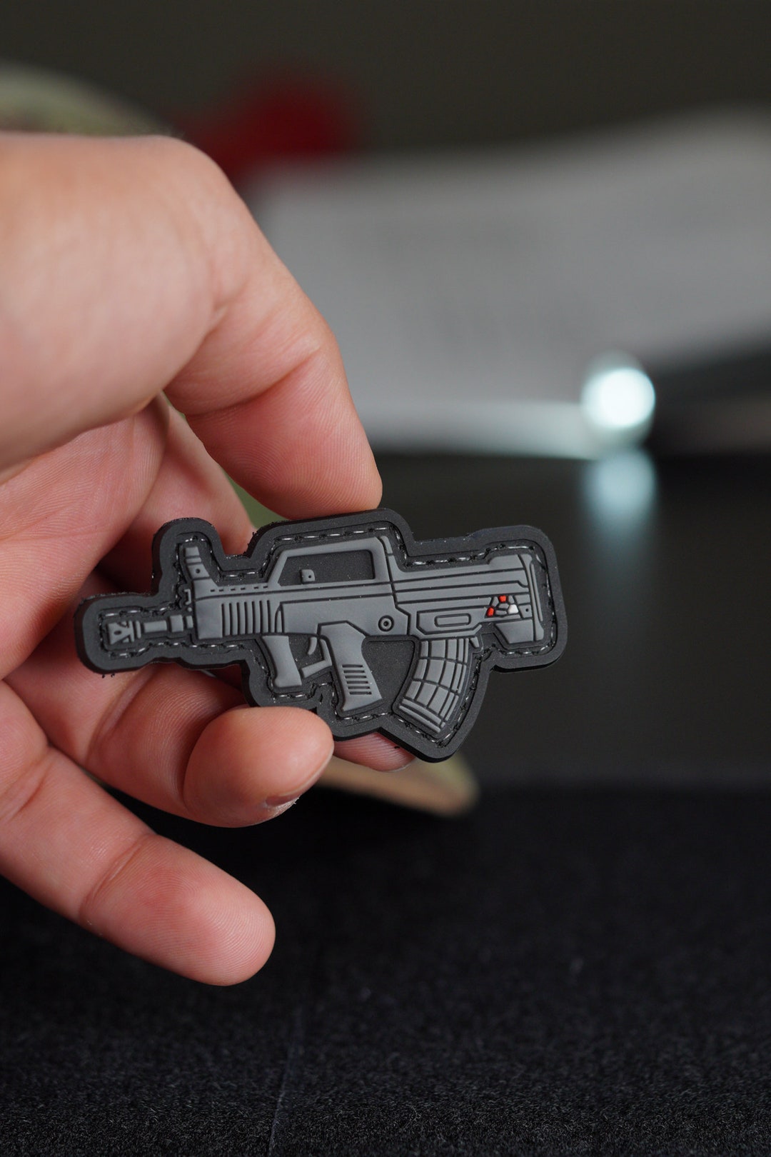 Patch Rifle PVC Tactical Morale Patch – Hook Backing - Etsy