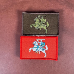 écusson écusson tactique tissé pour le moral Knight Vytis